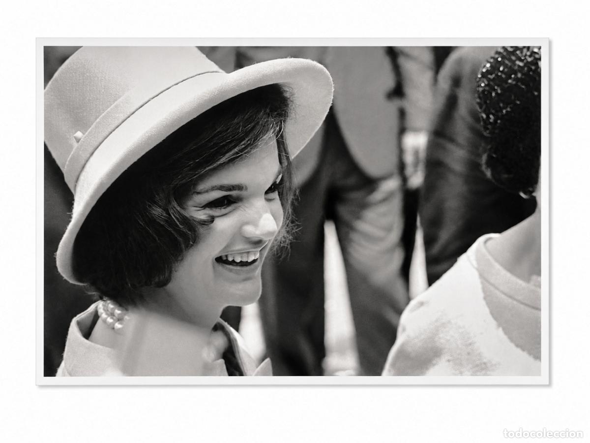 Fotograf&iacute;a antigua: Jackie Kennedy &mdash; The Official Smile, State Visit to Mexico, 1962