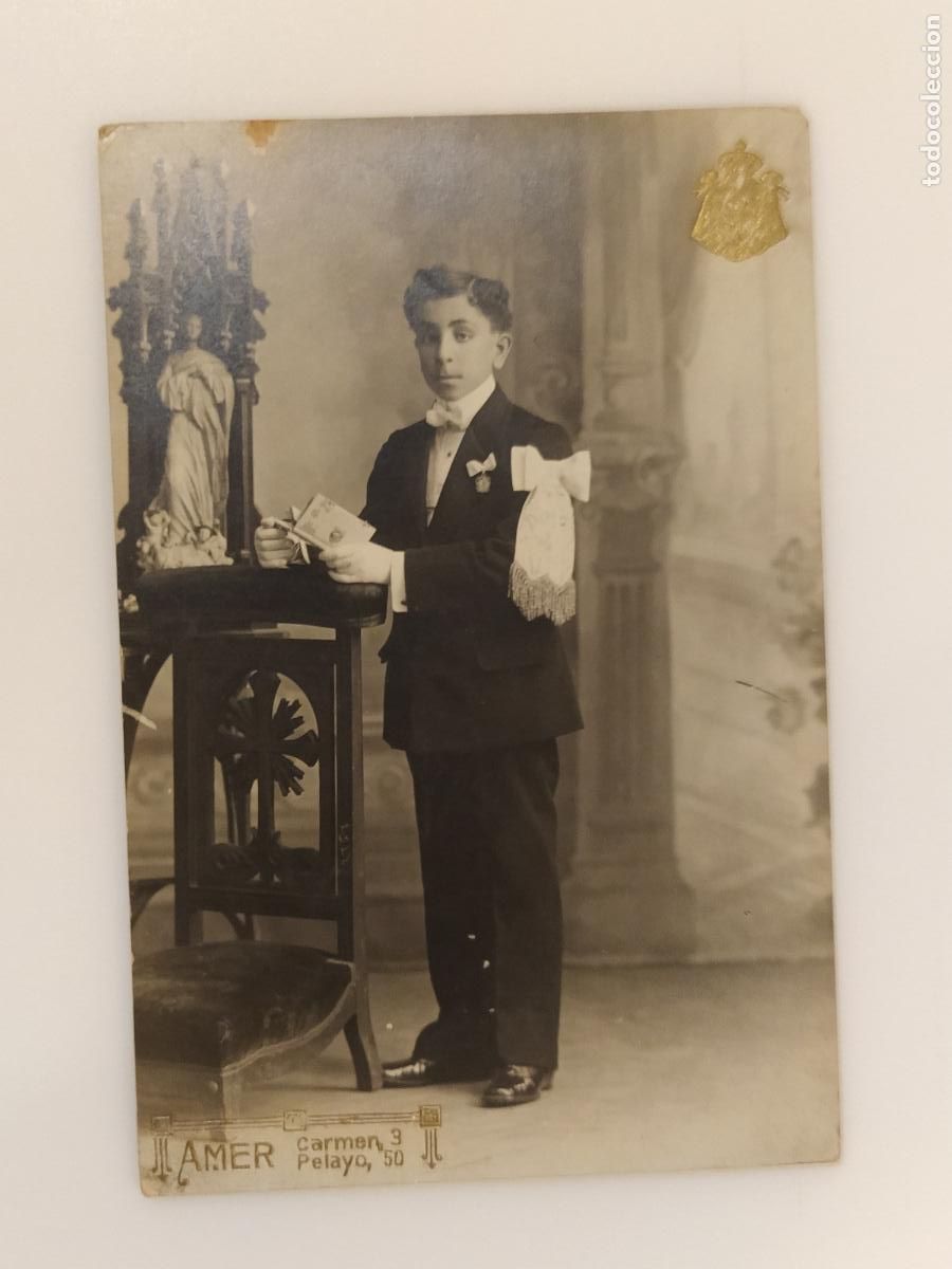 Fotograf&iacute;a antigua: FRANCISCO MARISTANY Y CASTELLA - MASNOU A&Ntilde;O 1909 - FOTO AMER - FOTOGRAFIA ANTIGUA -(116.675)