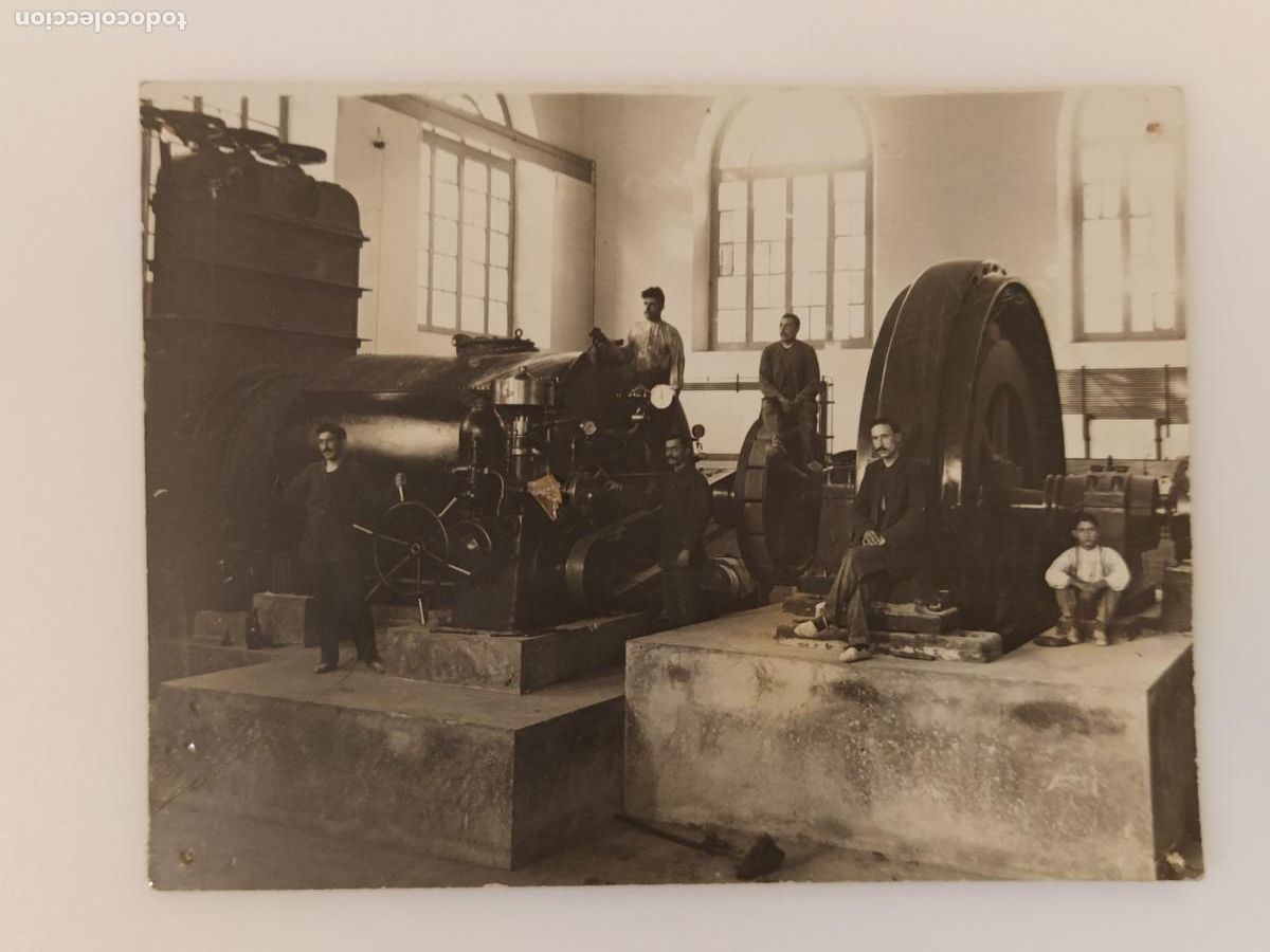 Fotograf&iacute;a antigua: FABRICA O CENTRAL ELECTRICA - FOTOGRAFIA ANTIGUA -(116.685)