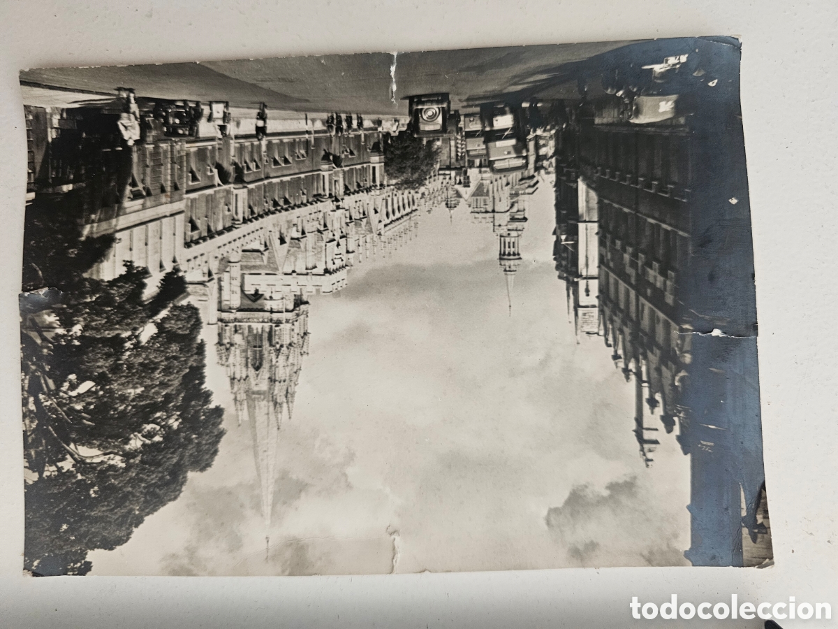 Fotograf&iacute;a antigua: ​Fotograf&iacute;a Antigua de &Eacute;poca: High Street y Universidad de Oxford (Reino Unido) - c. 1930s / 1940s