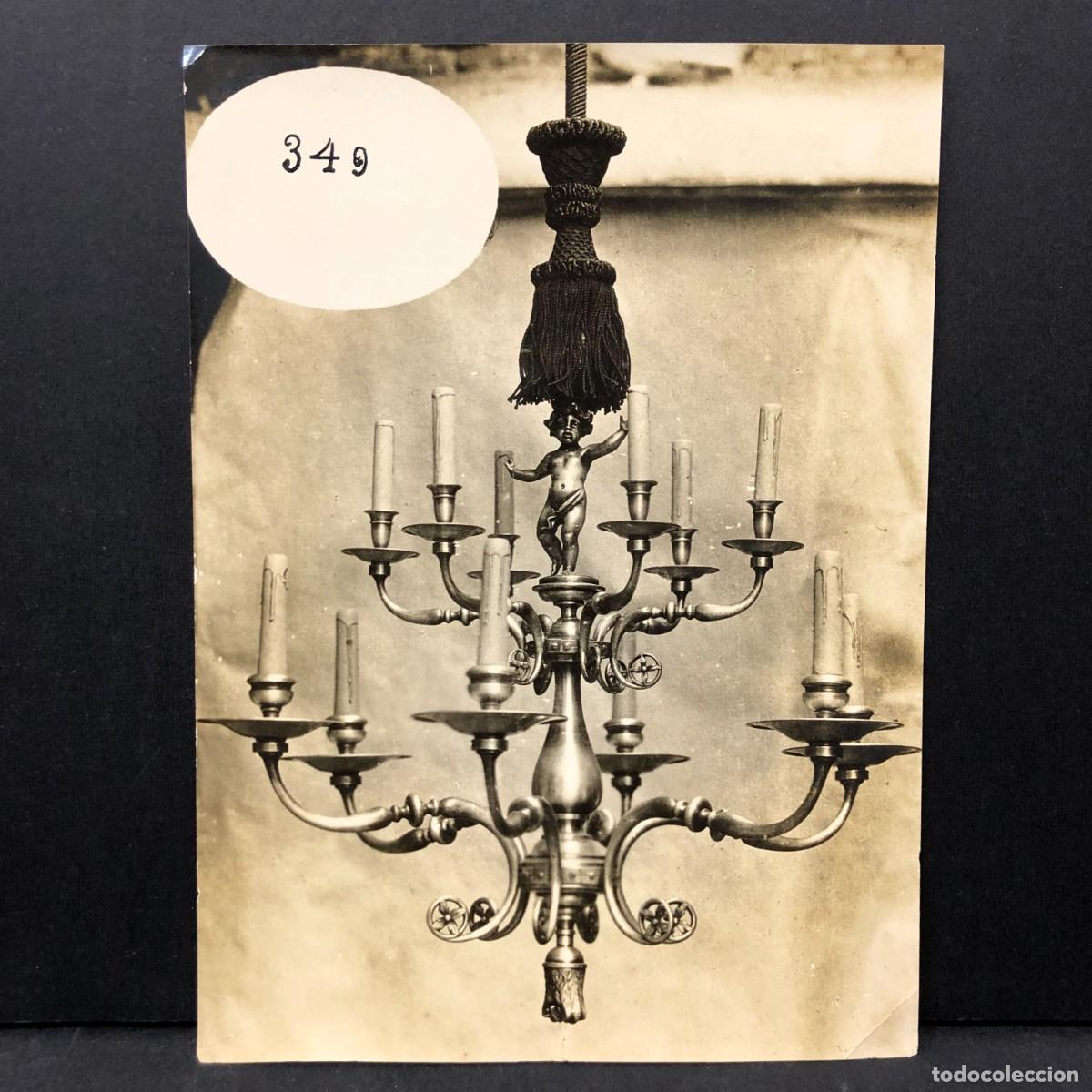 Fotograf&iacute;a antigua: FOTOGRAF&Iacute;A DE L&Aacute;MPARA MODERNISTA - MOSTRUARIO DE VENDEDOR DE LAMPARAS DE DISE&Ntilde;O / 237