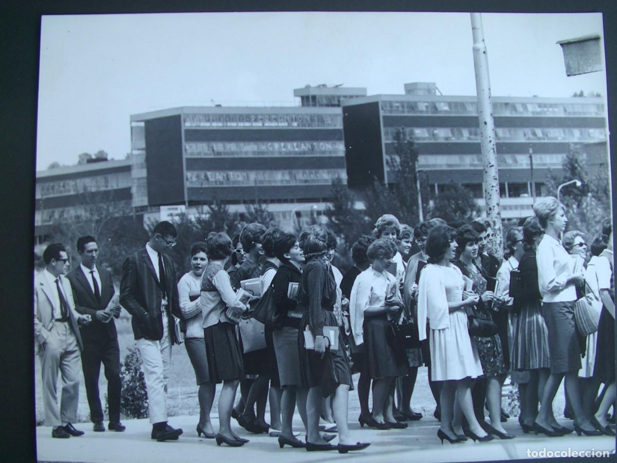 Fotograf&iacute;a antigua: RAMON MASATS &rdquo;ESTUDIANTES&rdquo; MADRID FOTOGRAFIA AUTENTICA CON SELLO
