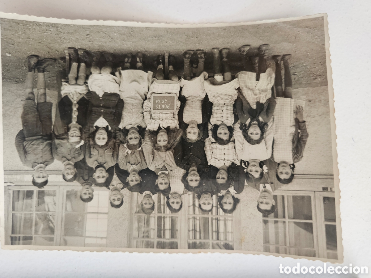 Fotograf&iacute;a antigua: Fotograf&iacute;a Escolar Antigua (1948-1949) &ndash; Ports-sur-Vienne (Francia)