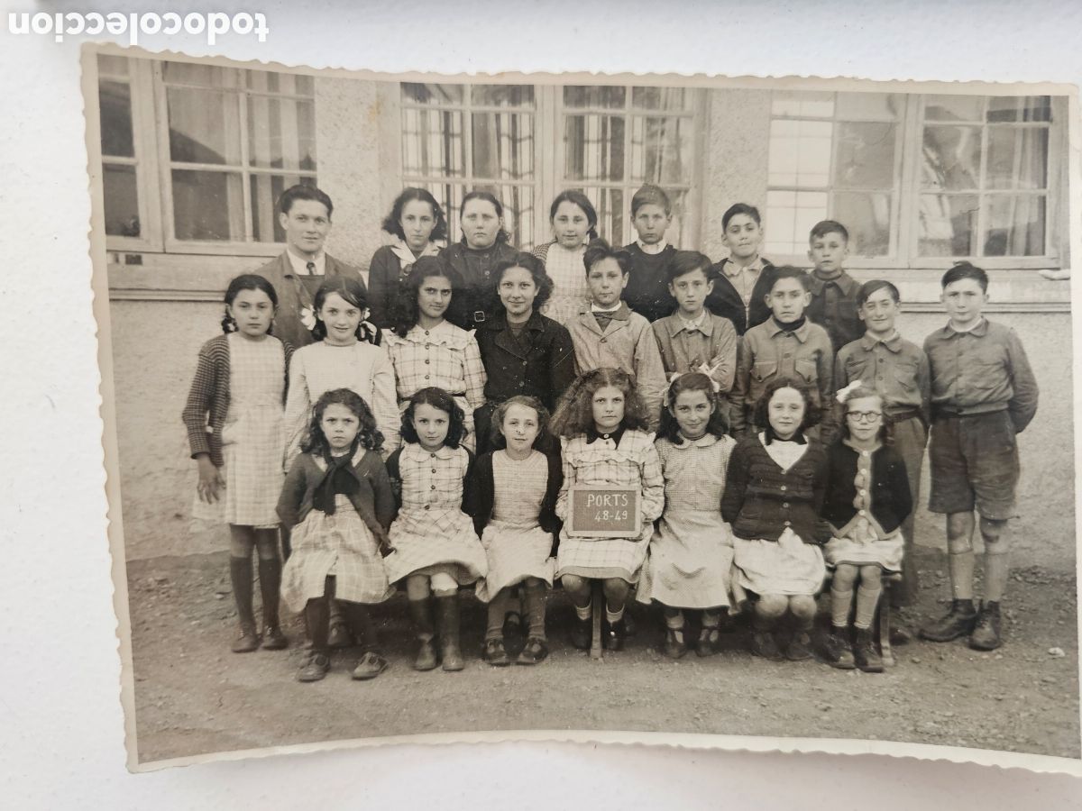 Fotograf&iacute;a antigua: Fotograf&iacute;a Escolar Antigua (1948-1949) &ndash; Ports-sur-Vienne (Francia)