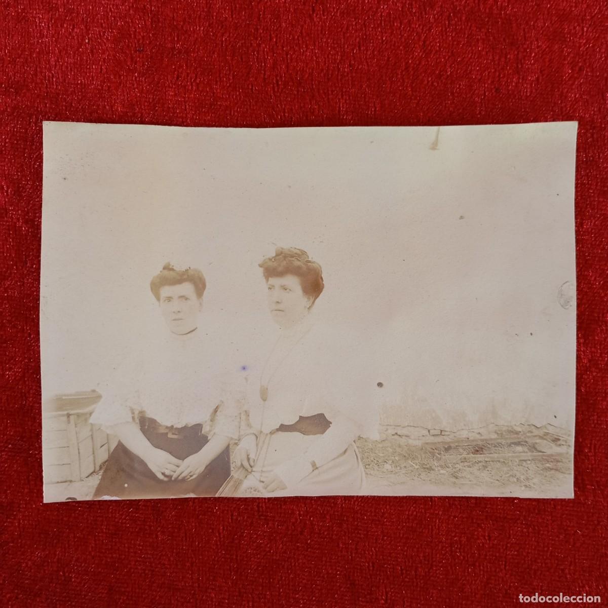 Antique Photography: FOTOGRAF&Iacute;A - MUJERES BURGES&Iacute;A CATALANA EN EL CAMPO - A&Ntilde;OS 1880 APROXIMADAMENTE - MODERNISTA / 786