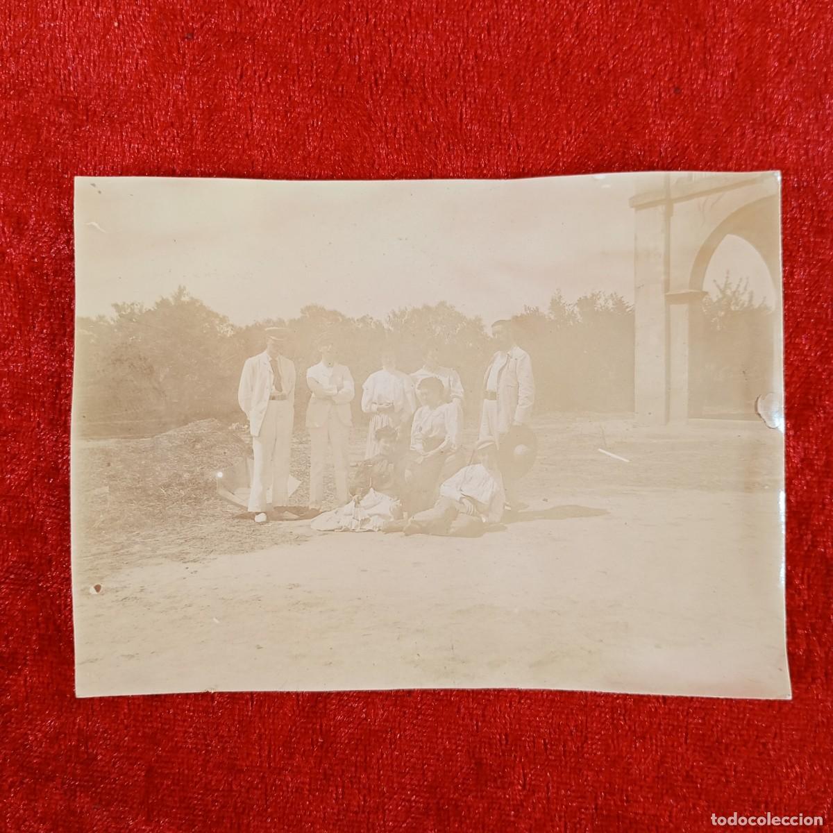 Antique Photography: FOTOGRAF&Iacute;A - FAM&Iacute;LIA BURGES&Iacute;A CATALANA EN EL CAMPO - A&Ntilde;OS 1880 APROXIMADAMENTE - MODERNISTA / 787