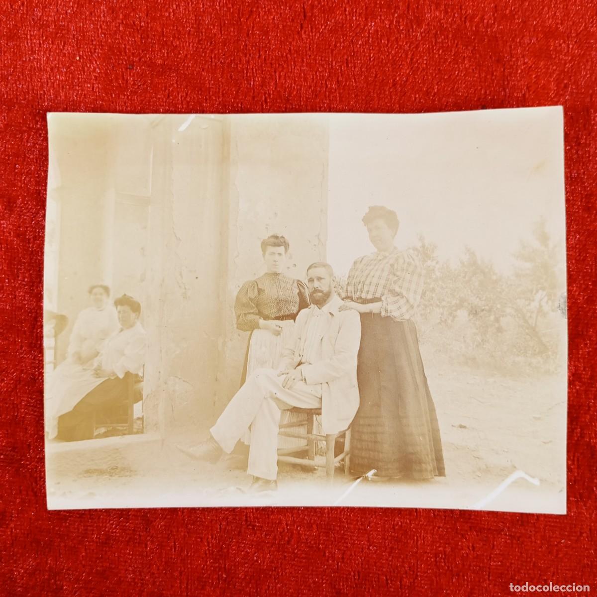 Antique Photography: FOTOGRAF&Iacute;A - FAM&Iacute;LIA BURGES&Iacute;A CATALANA EN EL CAMPO - A&Ntilde;OS 1880 APROXIMADAMENTE - MODERNISTA / 788