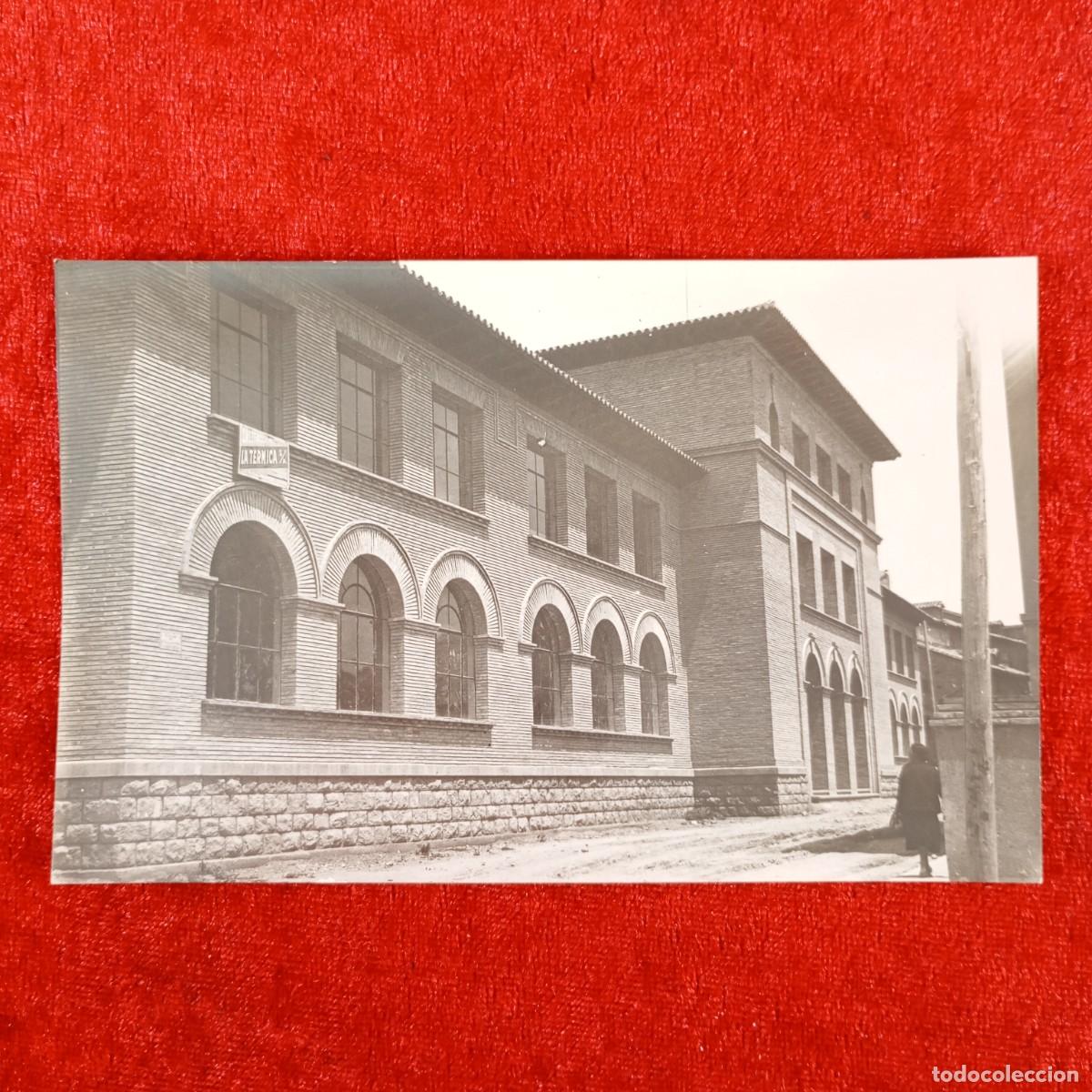 Fotograf&iacute;a antigua: FOTOGRAF&Iacute;A - CALEFACCI&Oacute;N T&Eacute;RMICA S.A. - ESCUELA NORMAL DE MAGISTERIO DE HUESCA - C. 1900 / 819