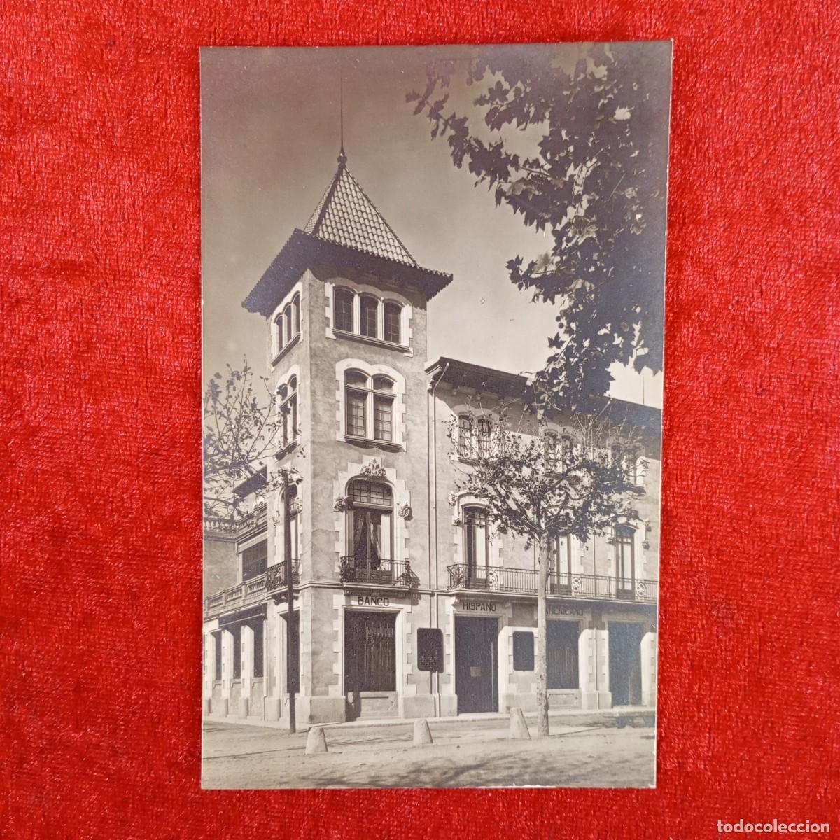 Fotograf&iacute;a antigua: FOTOGRAF&Iacute;A - BANCO HISPANO AMERICANO DE BARCELONA - C. 1900 - MODERNISTA - ORIGINAL RARA / 828