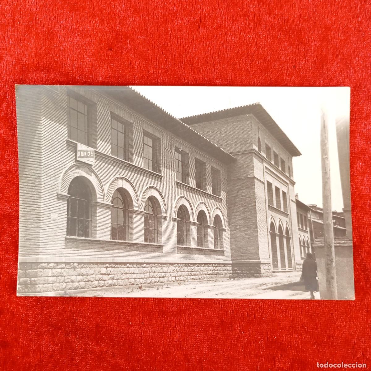 Fotograf&iacute;a antigua: FOTOGRAF&Iacute;A - CALEFACCI&Oacute;N T&Eacute;RMICA S.A. - ESCUELA NORMAL DE MAGISTERIO DE HUESCA - C. 1900 / 836