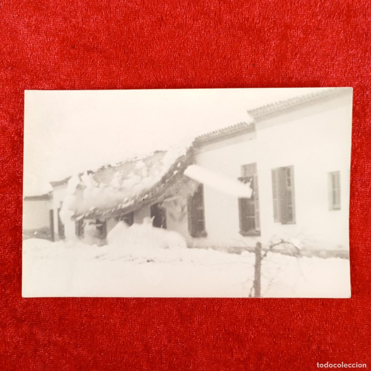 Fotograf&iacute;a antigua: FOTOGRAF&Iacute;A - DERRUMBAMIENTO DE UN EDIFICIO DE ESCUELAS POR LA NIEVE - MODERNISTA - C. 1900 / 854