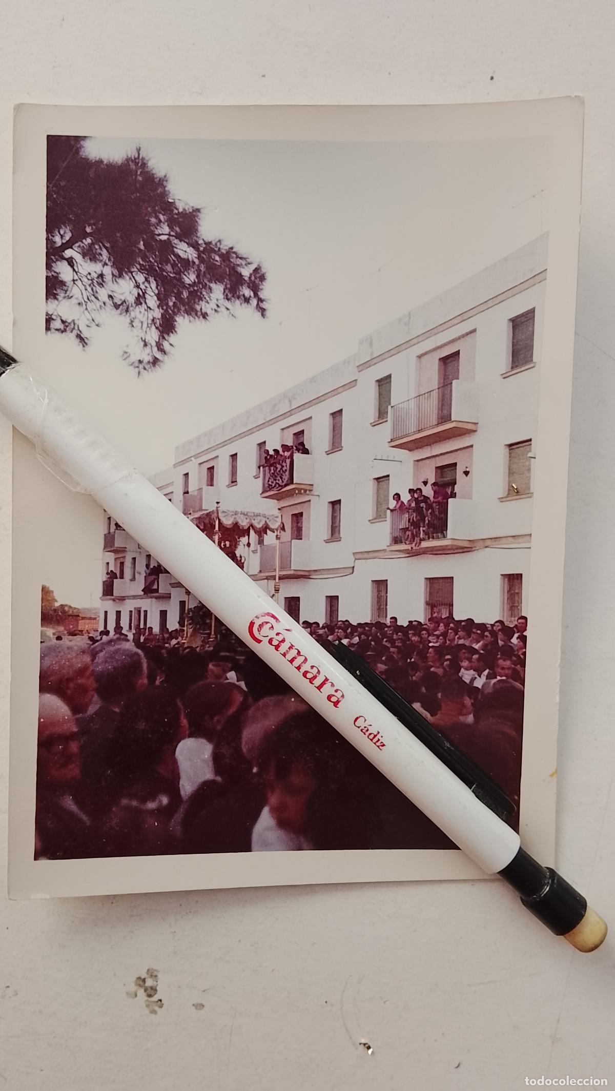 Fotograf&iacute;a antigua: fotografia original virgen de la oliva patrona de vejer de la frontera cadiz - antigua original