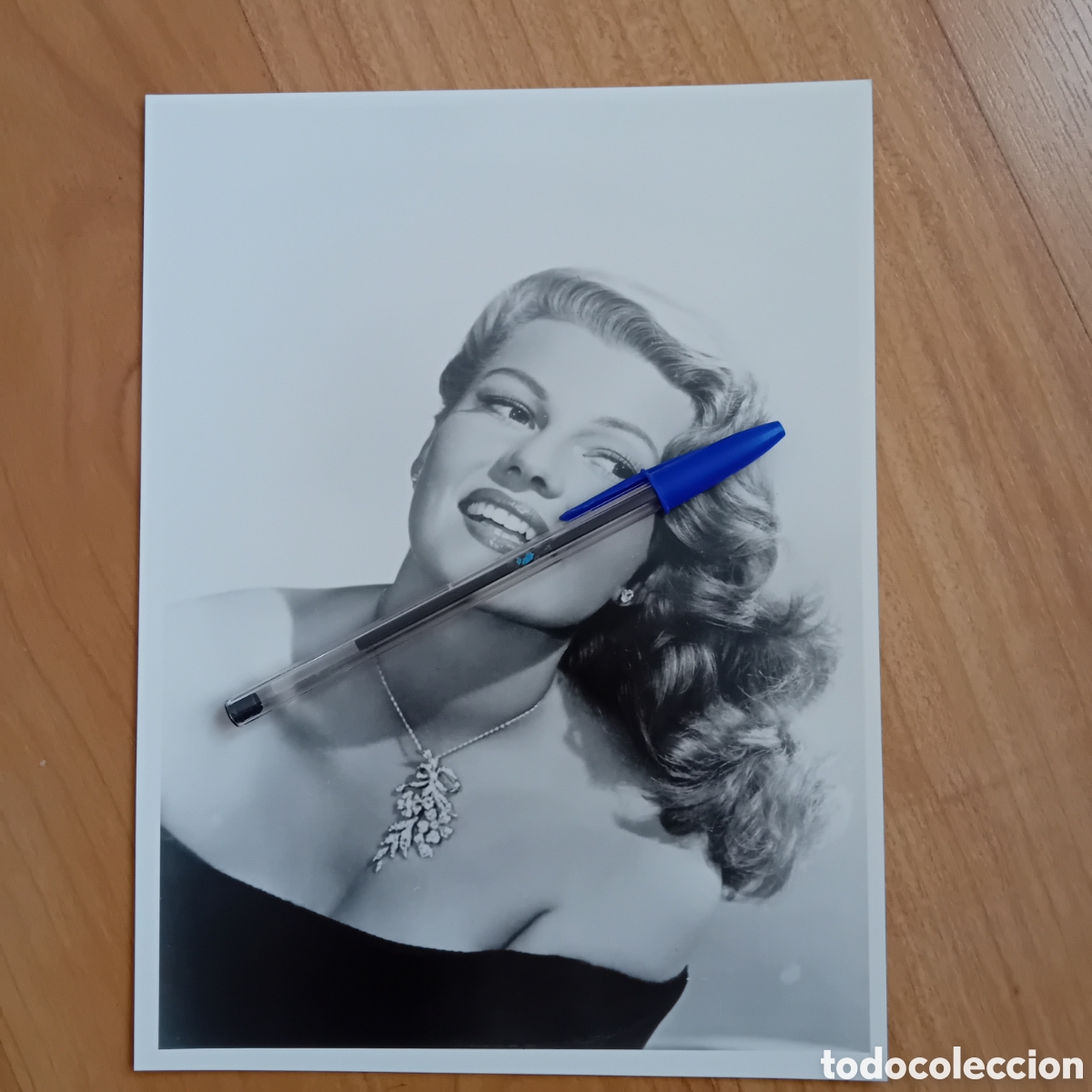 Fotograf&iacute;a antigua: RITA HAYWORTH. REPRODUCCI&Oacute;N A&Ntilde;OS 70S