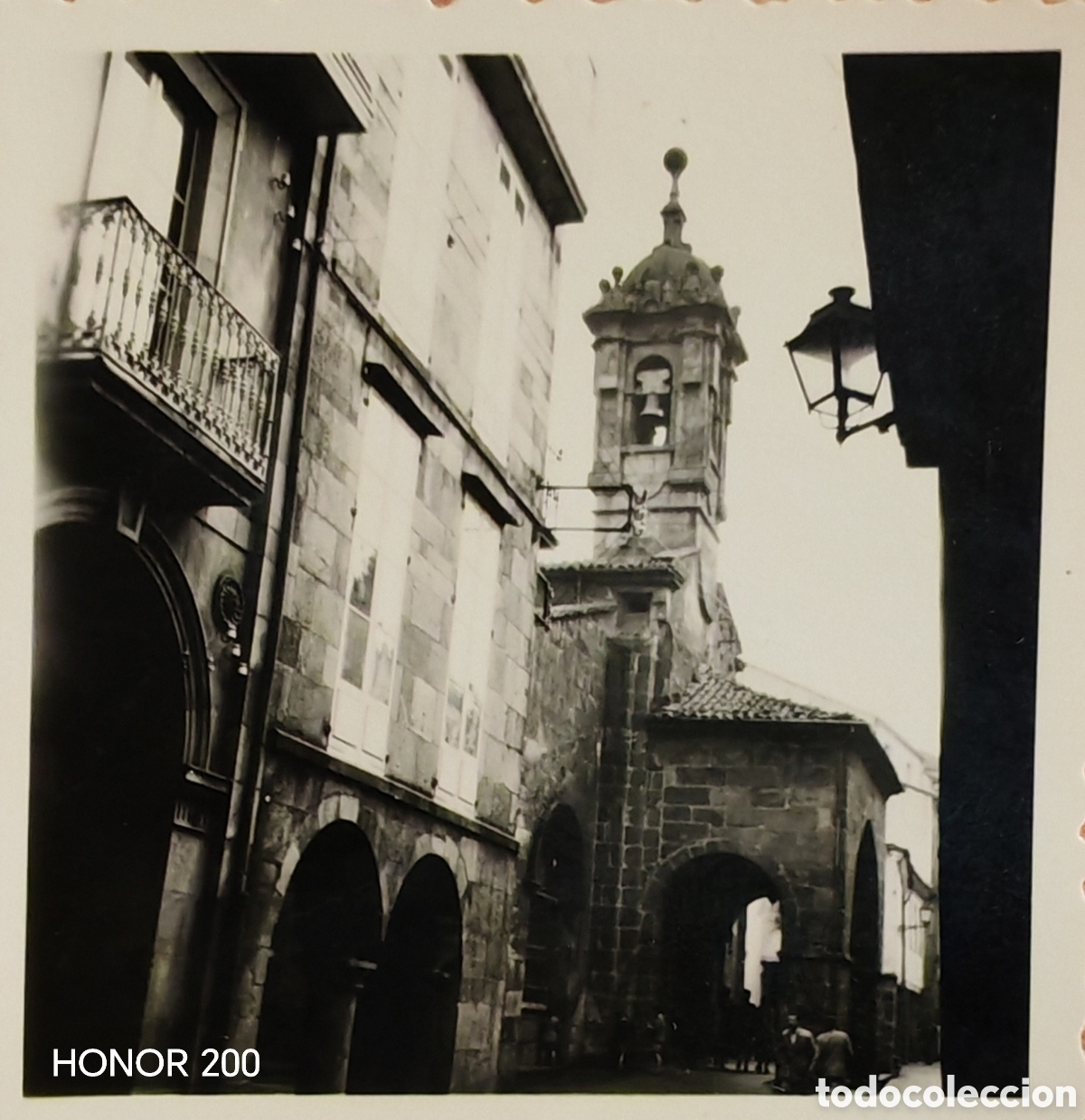 Fotograf&iacute;a antigua: Fotograf&iacute;a - Santiago de Compostela. R&uacute;a Nova. Santa Mar&iacute;a Salom&eacute; - A&ntilde;os 40-50
