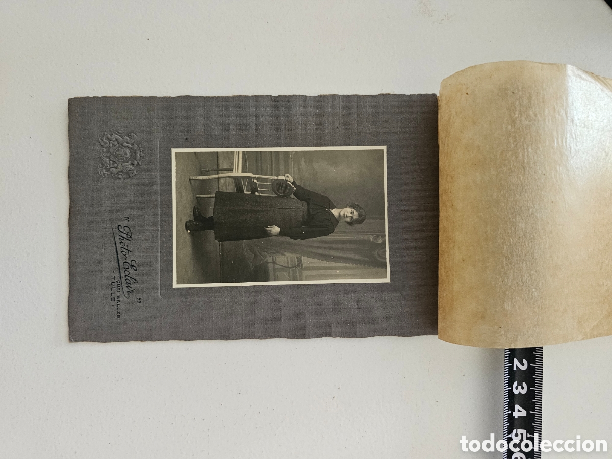 Fotograf&iacute;a antigua: Fotograf&iacute;a Antigua de Gabinete - Tulle, Francia (Principios S. XX)