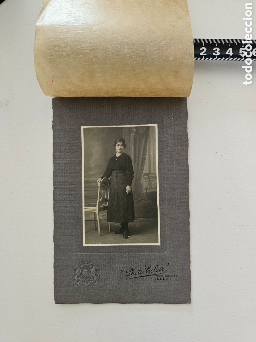 Alte Fotografie: Fotograf&iacute;a Antigua de Gabinete - Tulle, Francia (Principios S. XX)