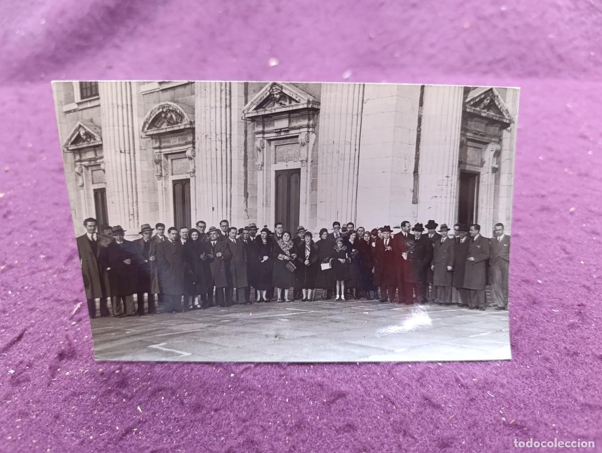 Fotograf&iacute;a antigua: Antigua fotograf&iacute;a de Archivo, Palacio Real de Madrid, Rep&uacute;blica, con sellos al dorso