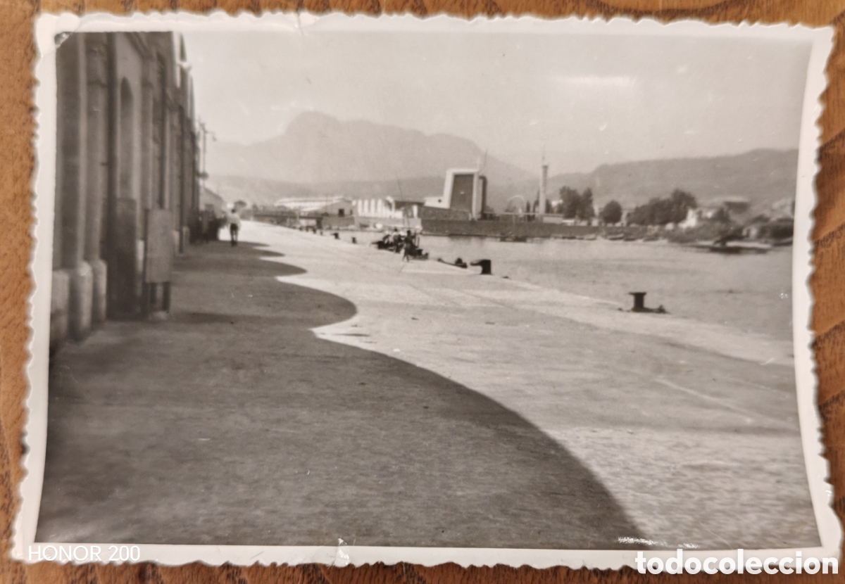 Fotograf&iacute;a antigua: Foto - Puerto de Gand&iacute;a. Valencia - 1962