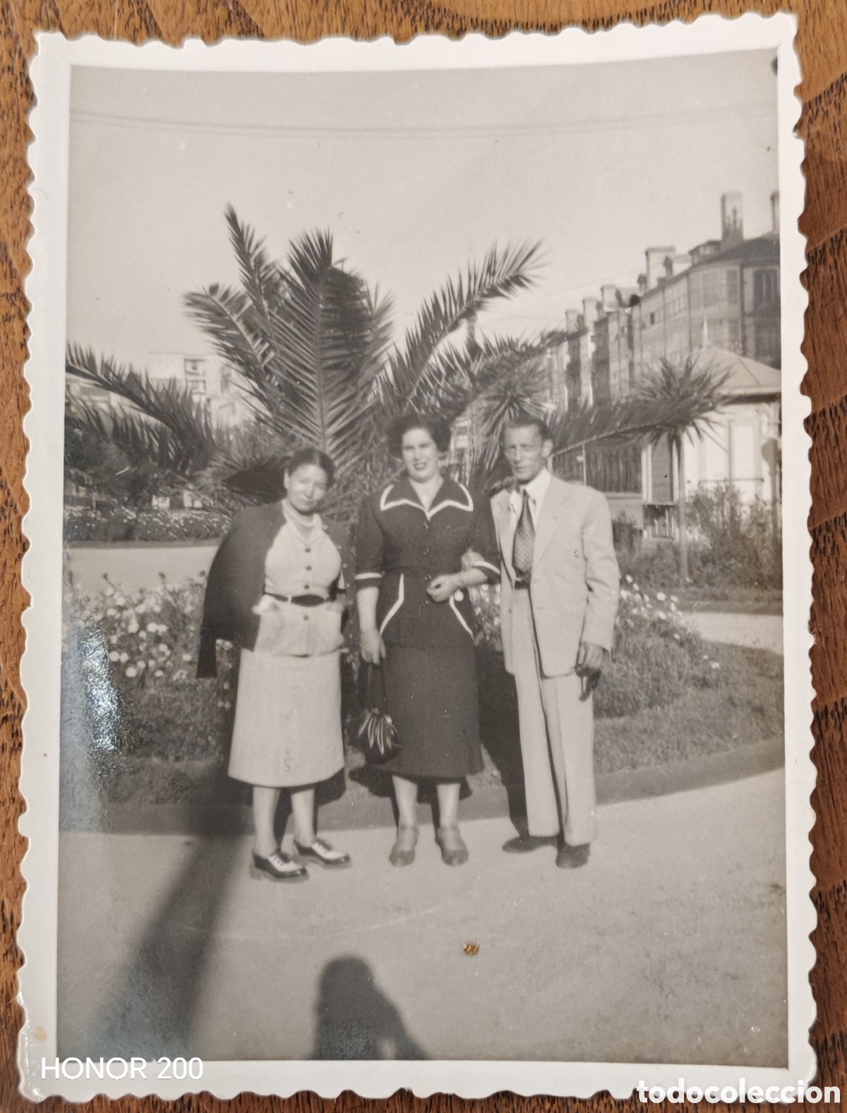 Fotograf&iacute;a antigua: Foto - Jardines M&eacute;ndez N&uacute;&ntilde;ez - A Coru&ntilde;a 1955-60