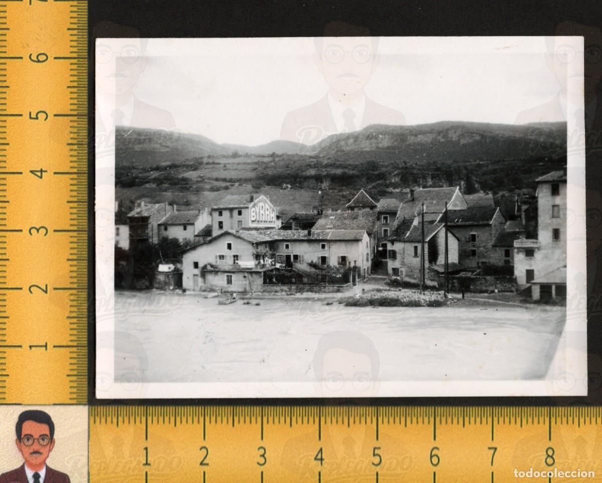 Fotograf&iacute;a antigua: FRANCE PYR&Eacute;N&Eacute;ES ORIENTALES ? PUBLICIT&Eacute; MURALE BYRRH VIN TONIQUE / VILLAGE RIVI&Egrave;RE PHOTO ANN&Eacute;ES 40