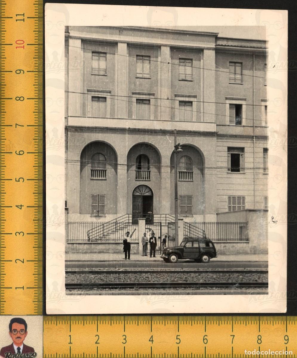 Fotograf&iacute;a antigua: ROMA: RESIDENZA CASA MADRE ESPERANZA FIAT 500 C TOPOLINO AUTOMOBILE - FOTO ANTICA ITALIA ANNO 1958