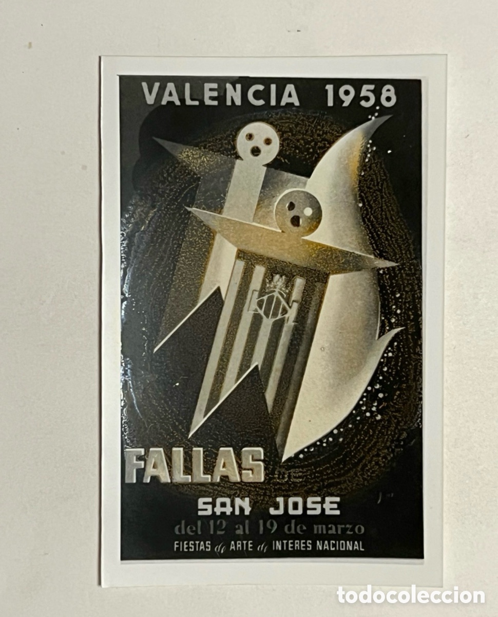 Photographie ancienne: FALLAS. Exposici&oacute;n carteles Fiestas.. Fotograf&iacute;a tomada por un apasionado coleccionista (8,5 x 13)