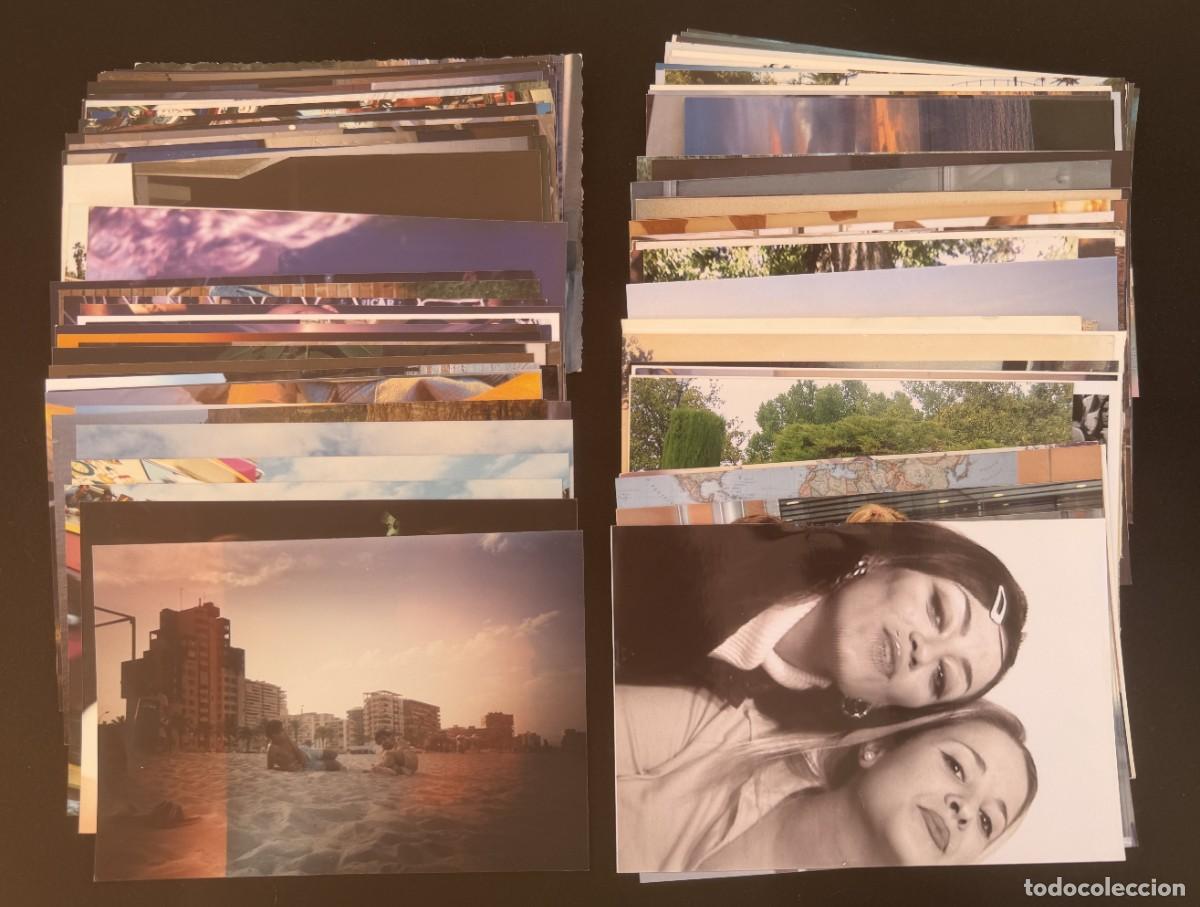 Fotograf&iacute;a antigua: 100 FOTOGRAFIAS FAMILIARES VARIADAS EN COLOR MIDEN ENTRE 15,5 X 11 NUEVAS