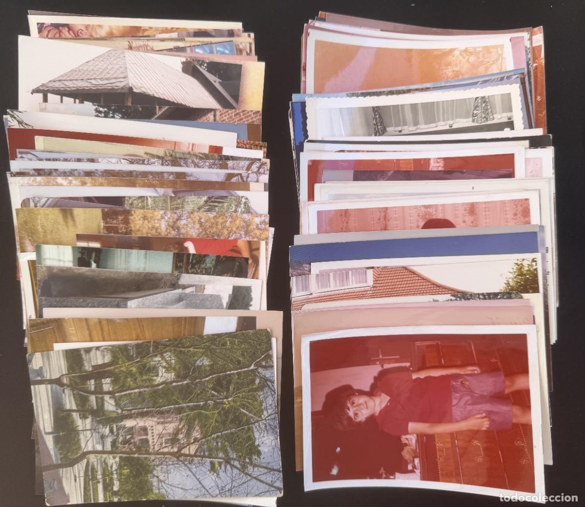 Fotografia antica: 100 FOTOGRAFIAS FAMILIARES VARIADAS EN COLOR MIDEN ENTRE 14 X 10 NUEVAS