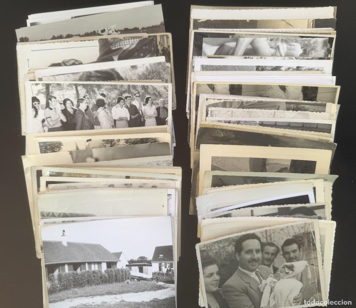 Fotograf&iacute;a antigua: 100 FOTOGRAFIAS FAMILIARES ANTIGUAS Y VARIADAS EN BLANCO Y NEGRO MIDEN ENTRE 13/14 X 9/10 NUEVAS