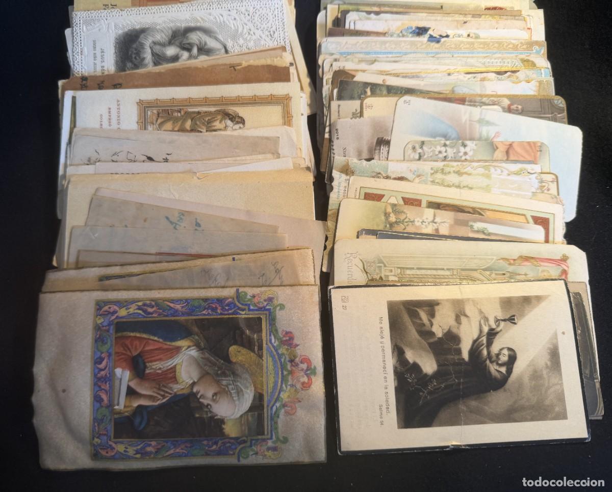 Fotograf&iacute;a antigua: 150 TARJETAS ANTIGUAS VARIADAS DE COMUNIONES -ORACIONES Y ESQUELAS