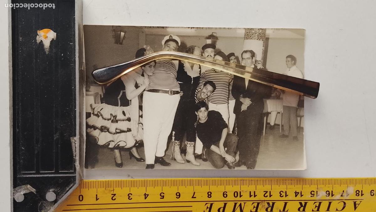 Fotograf&iacute;a antigua: MAGNIFICA FOTOGRAFIA ANTIGUA ORIGINAL DEL CARNAVAL DE CADIZ INEDITA AGRUPACION HAGA SU OFERTA