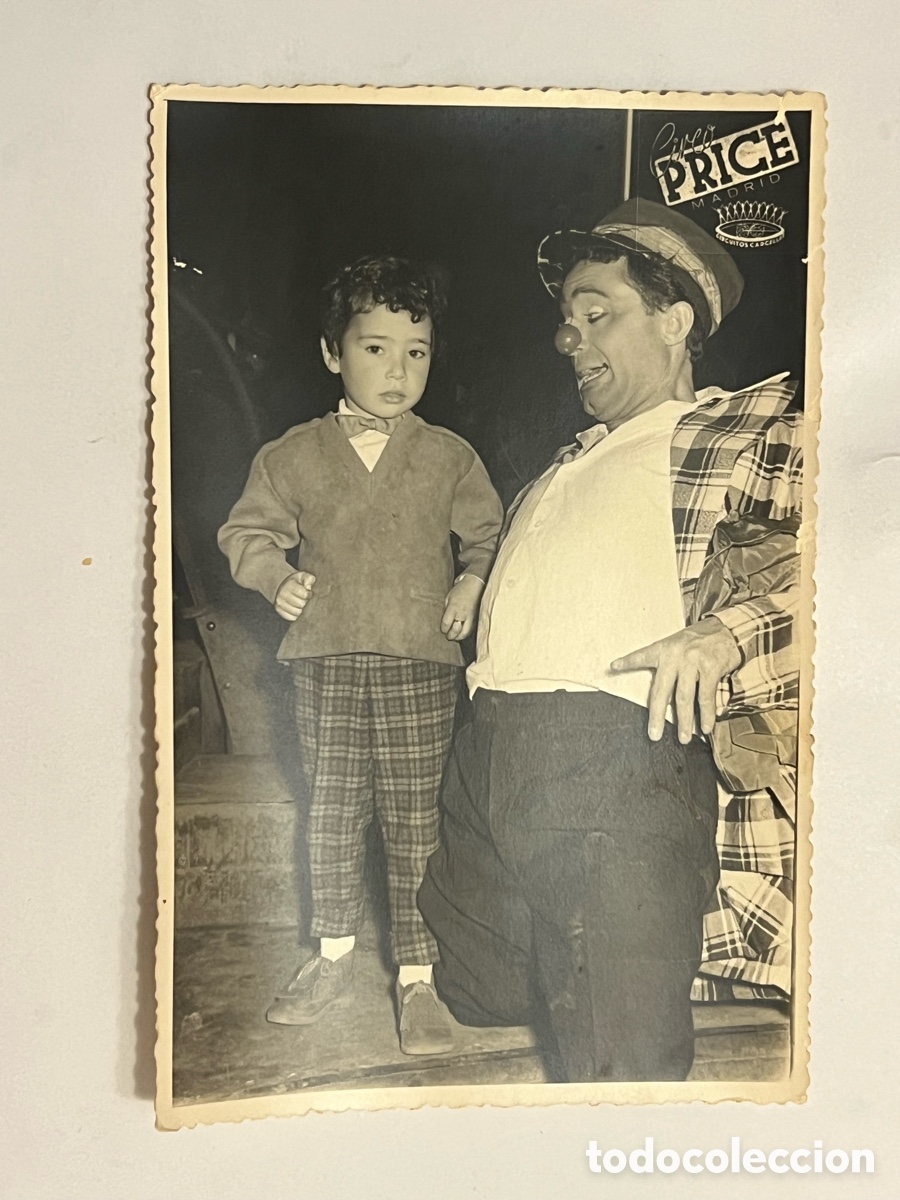 Fotograf&iacute;a antigua: FOTO CIRCO PRICE MADRID.. En un mundo m&aacute;gico.. Foto Villar (h.1960?) Med&iacute;das: 12 x 18