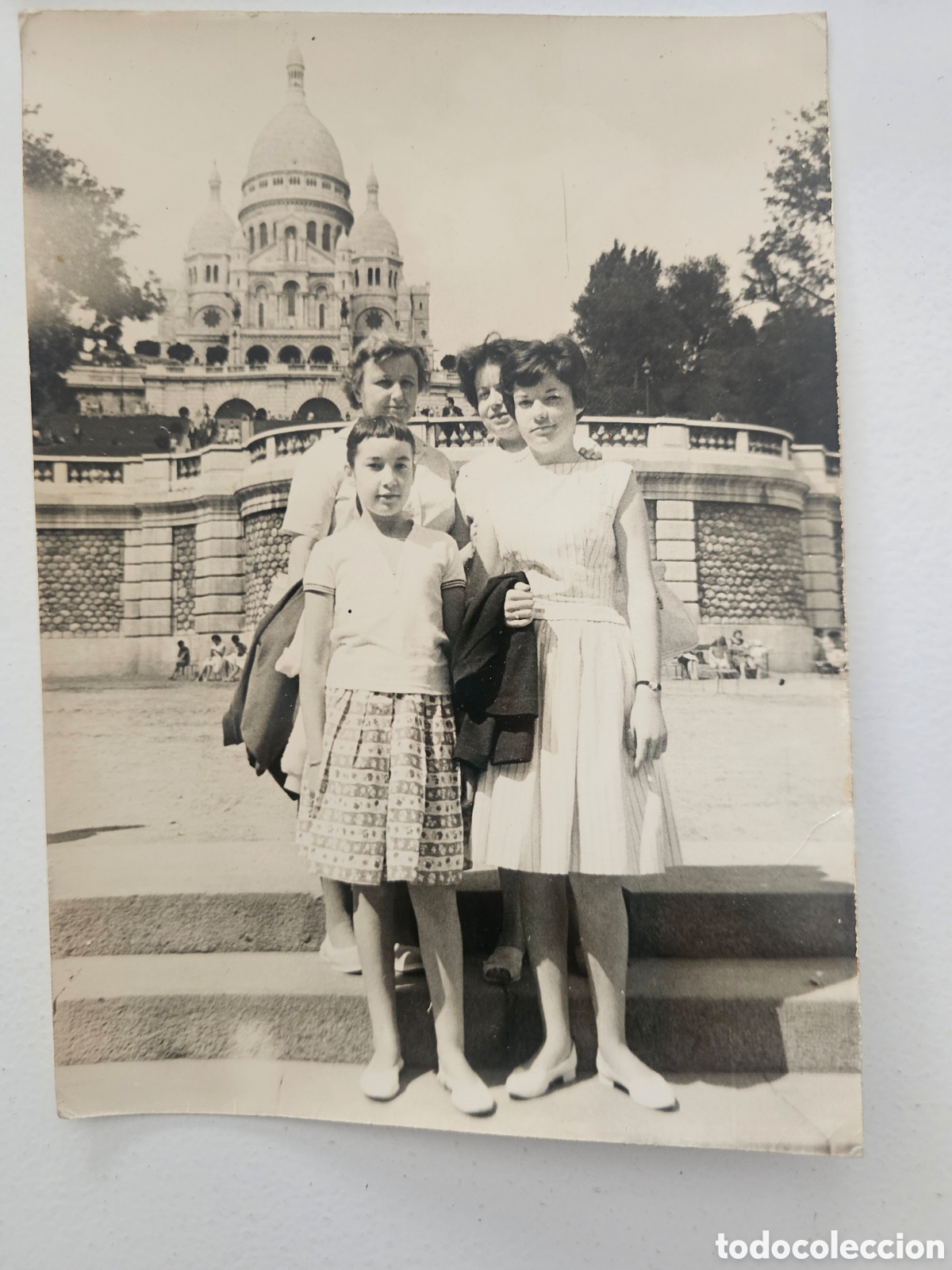Fotograf&iacute;a antigua: Fotograf&iacute;a Antigua Original: Par&iacute;s, Sacr&eacute;-C&oelig;ur (Agosto de 1960)