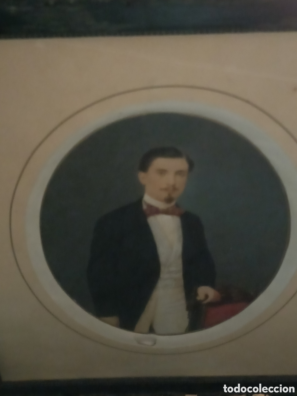 Fotograf&iacute;a antigua: Foto de caballero del prestigioso fot&oacute;grafo Jos&eacute; Albi&ntilde;ana Rubio (1819-1879).