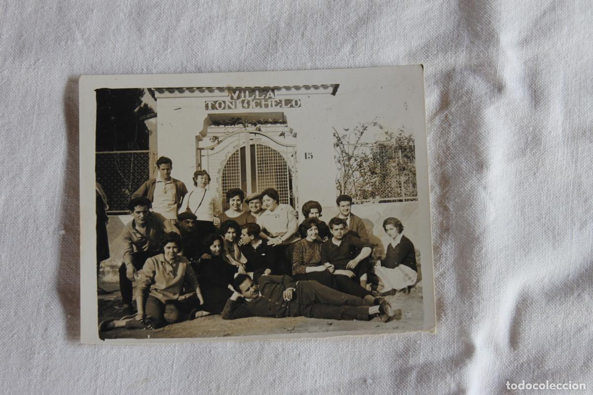 Fotograf&iacute;a antigua: REUNION DE AMIGOS VILLA TONI CHELO FOTOS ZAPATER VALENCIA