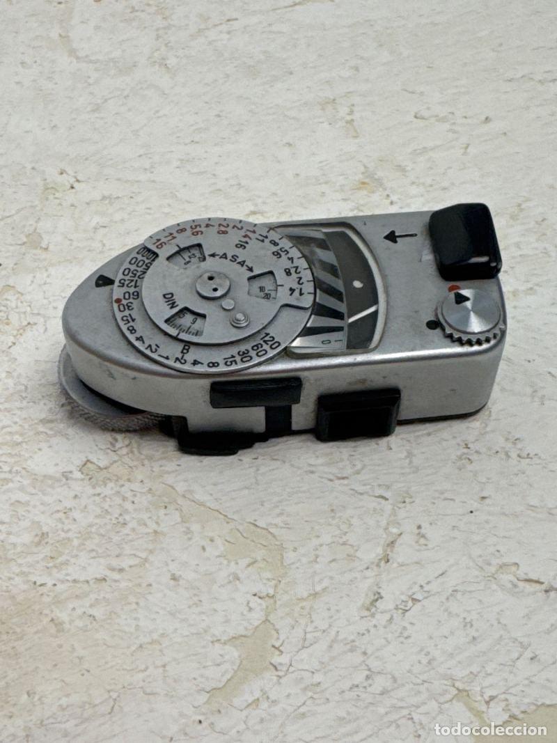 Fotograf&iacute;a antigua: Fot&oacute;metro Leica Meter MR - Foto 2