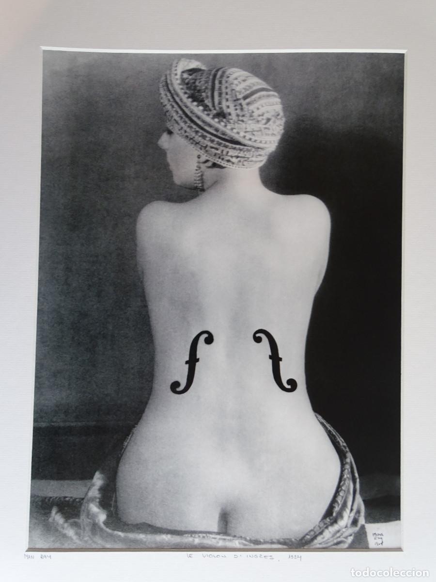 Fotograf&iacute;a antigua: Man Ray Mujer Violin - Foto 1