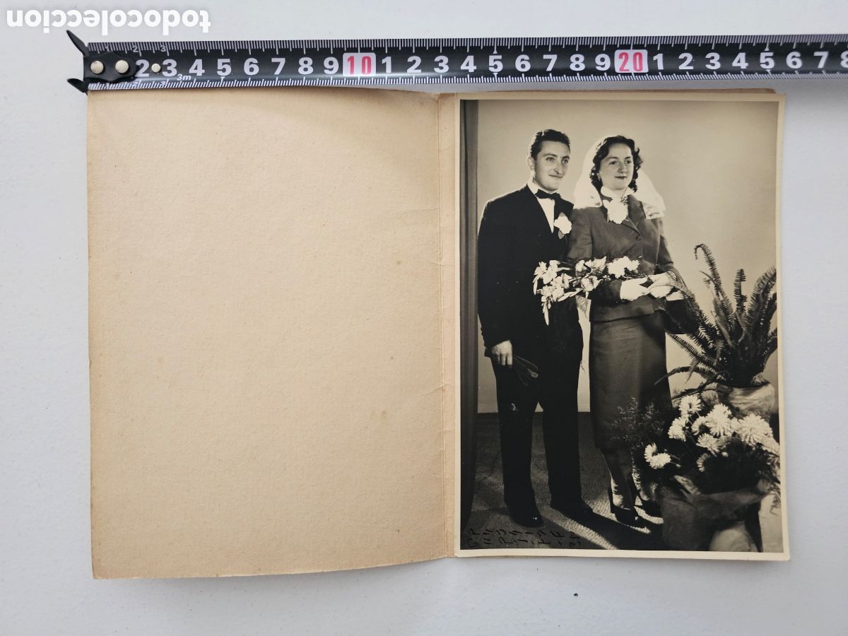 Fotograf&iacute;a antigua: Fotograf&iacute;a Antigua de Boda / Retrato de Estudio Vintage &ndash; Rodolphe Germain Bergerac, Francia France