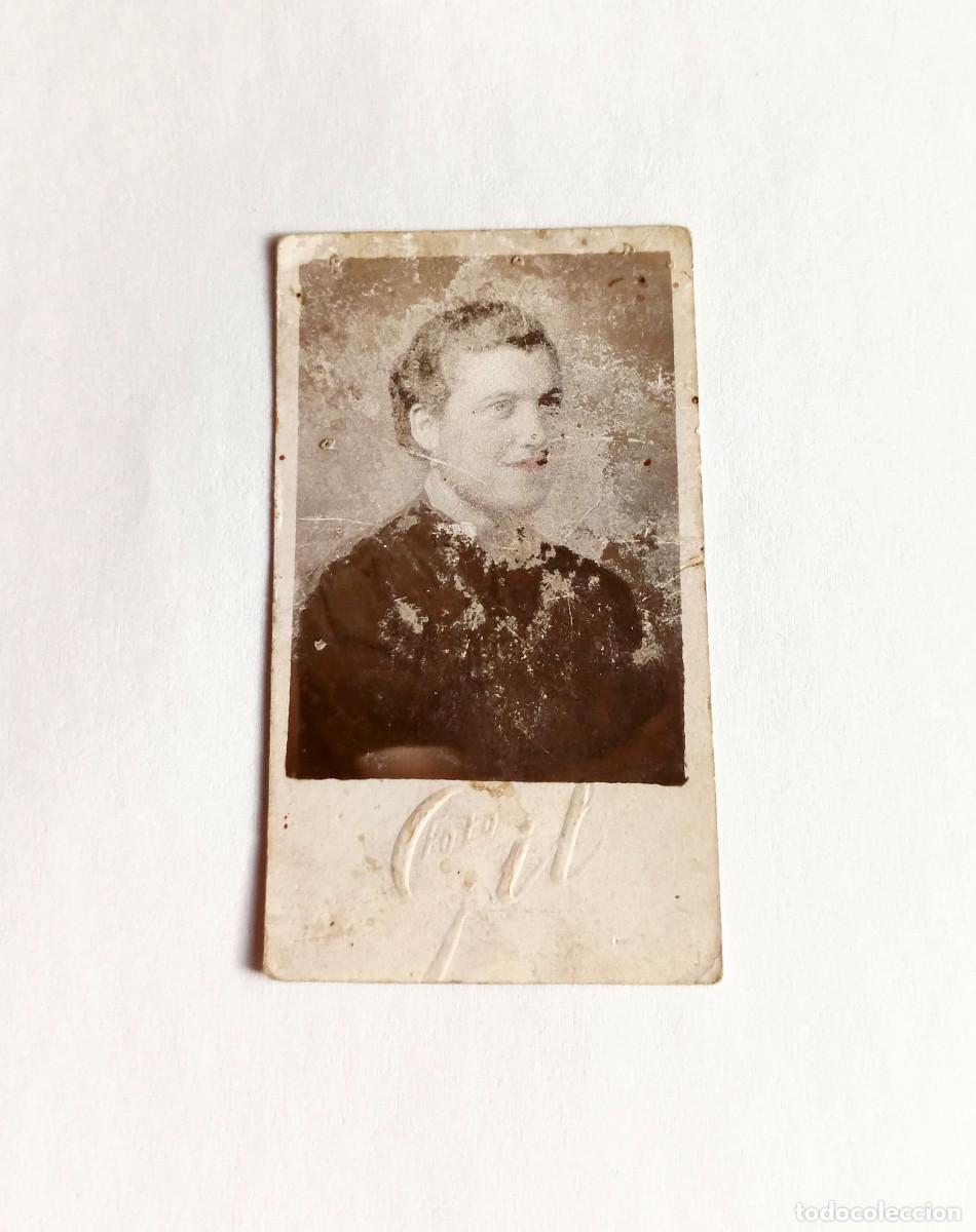 Fotograf&iacute;a antigua: Fotograf&iacute;a antigua - Retrato de mujer de mediana edad - A&ntilde;os 30