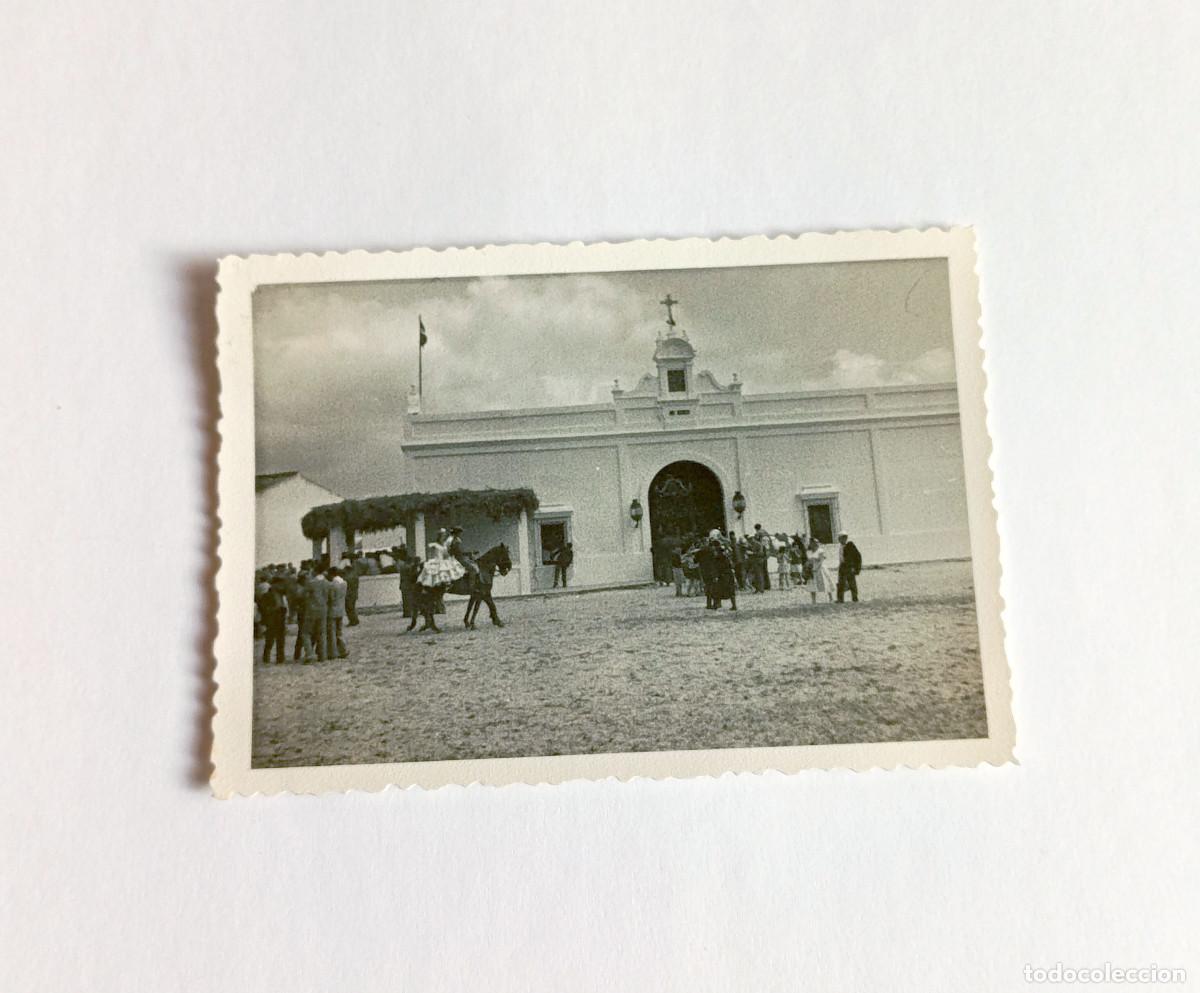 Fotograf&iacute;a antigua: Fotograf&iacute;a antigua - Romer&iacute;a de El Roc&iacute;o, Almonte (Huelva) - A&ntilde;o 1959
