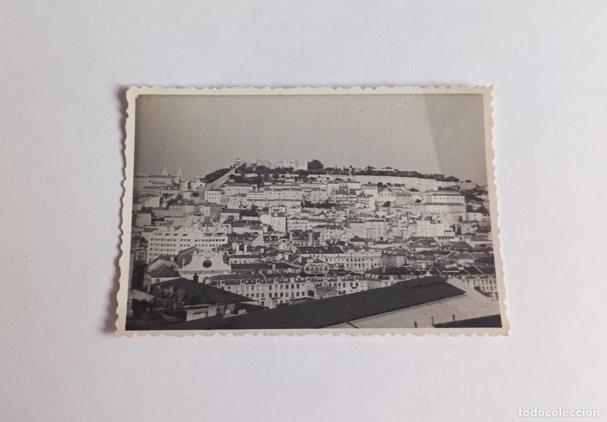 Fotograf&iacute;a antigua: Fotograf&iacute;a antigua - Vista general de Lisboa (Portugal) - A&ntilde;o 1958