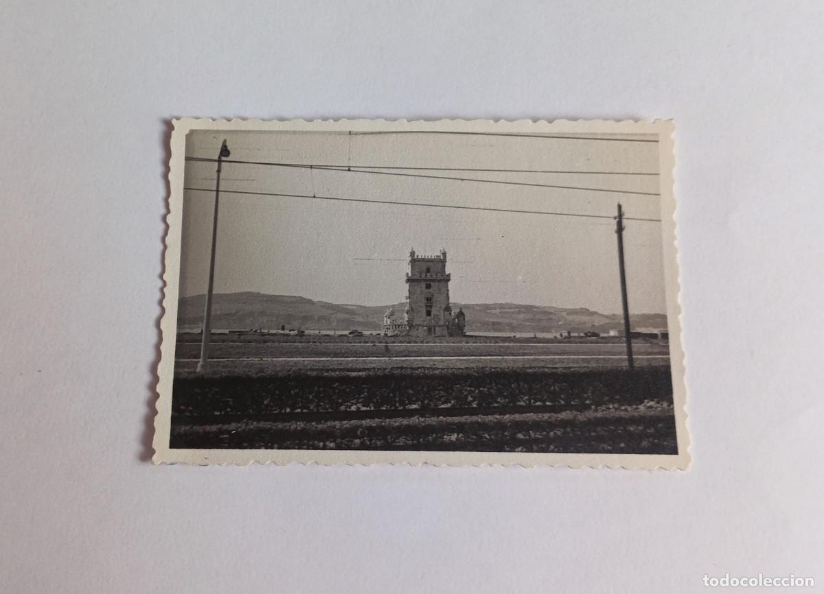 Fotograf&iacute;a antigua: Fotograf&iacute;a antigua - Torre de Bel&eacute;m de Lisboa (Portugal) - A&ntilde;o 1958