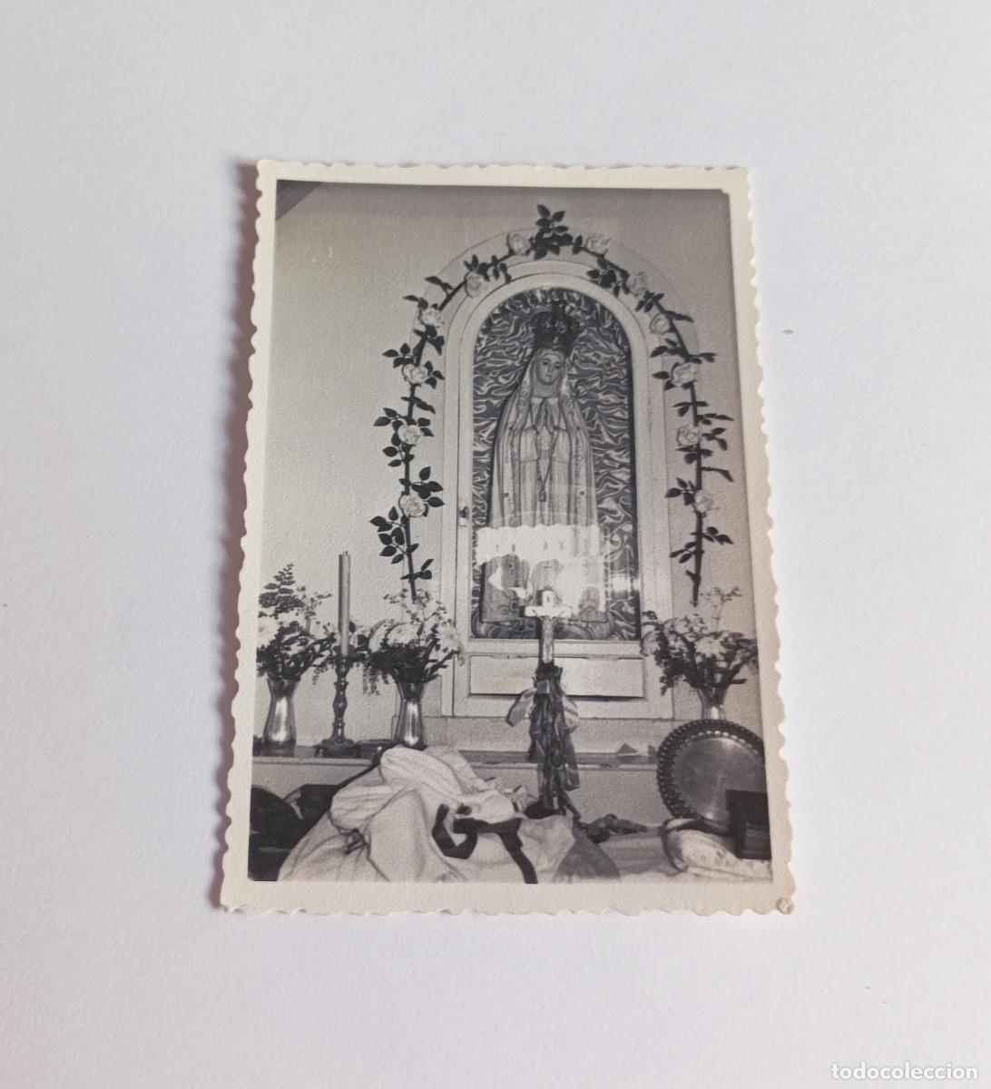 Fotograf&iacute;a antigua: Fotograf&iacute;a antigua - Interior del Santuario de la Virgen de F&aacute;tima (Portugal) - A&ntilde;o 1958