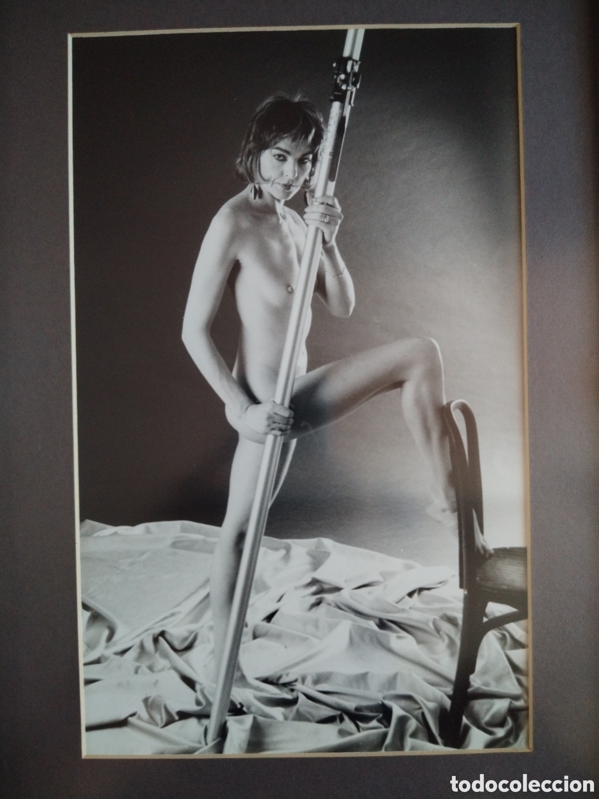Fotograf&iacute;a antigua: Foto art&iacute;stica de estudio sin firma.