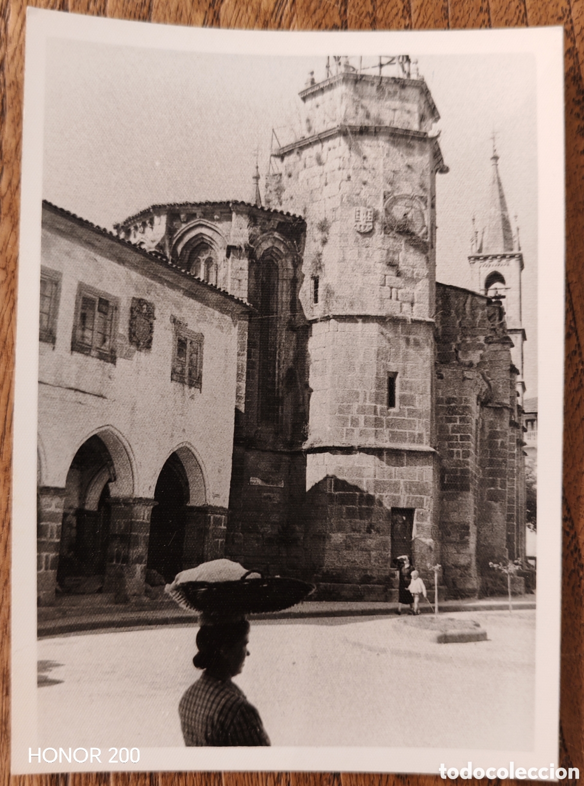Fotograf&iacute;a antigua: Foto - Iglesia de Santo Domingo - Betanzos. A Coru&ntilde;a. A&ntilde;os 50-60
