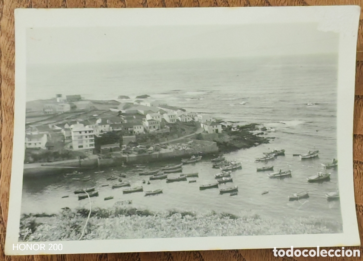 Fotograf&iacute;a antigua: Lote 5 Fotos - Corme, Malpica de Berganti&ntilde;os Ponte eso Cabanas. A Coru&ntilde;a. A&ntilde;os 60