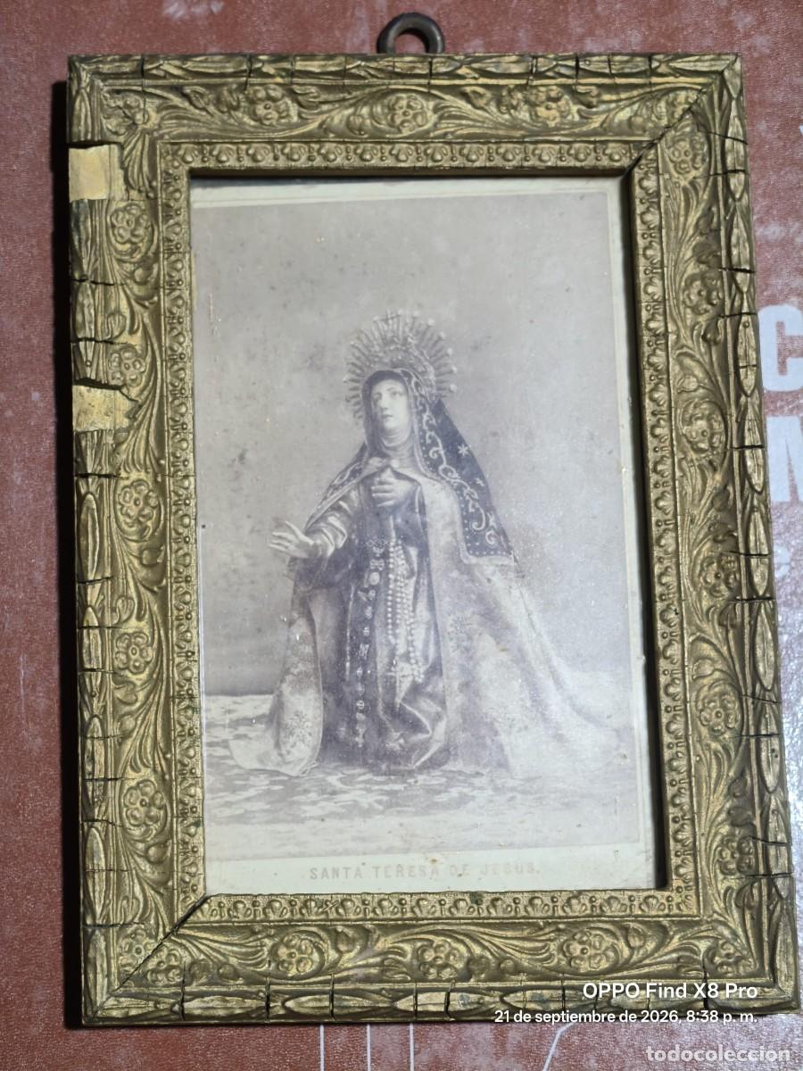 Fotograf&iacute;a antigua: FOTOGRAFIA ARBOL GENEALOGICO DE SANTA TERESA DE JESUS 21,5 CMS. ALTO X 15,5 ANCHO