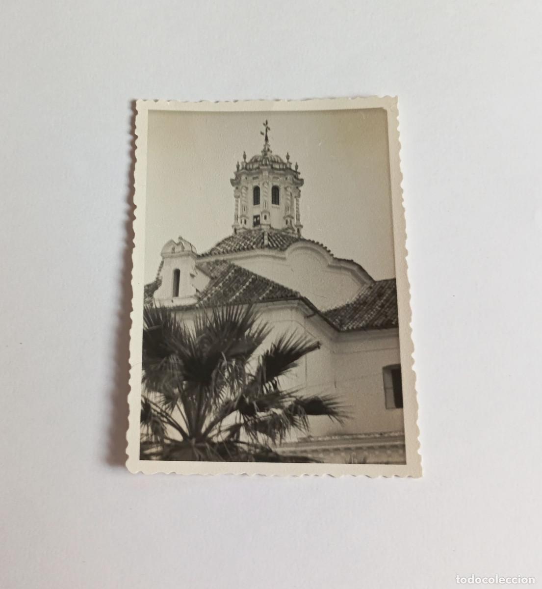 Fotograf&iacute;a antigua: Fotograf&iacute;a antigua - Iglesia de San Juan Bautista, La Palma del Condado (Huelva) - A&ntilde;o 1959