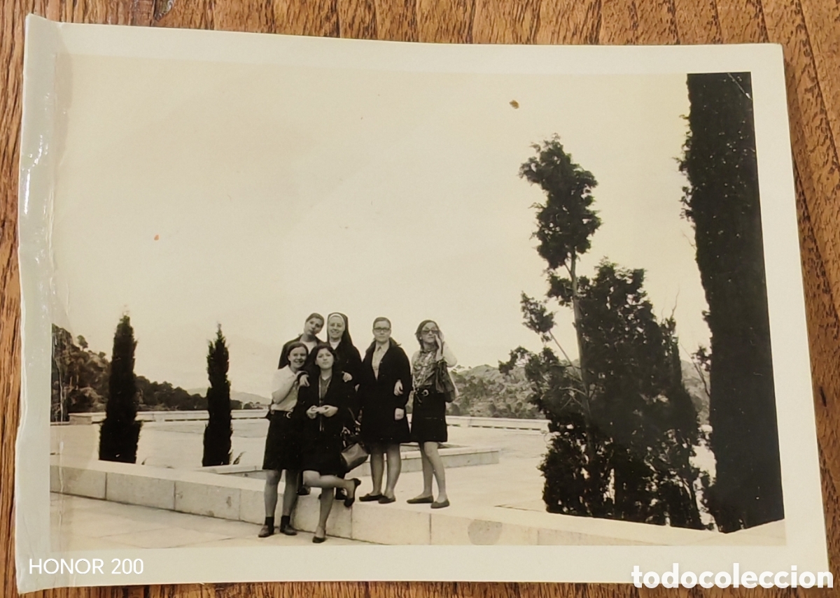 Fotograf&iacute;a antigua: Foto - Madrid. Valle de los ca&iacute;dos. Cuelgamuros. Abril 1961