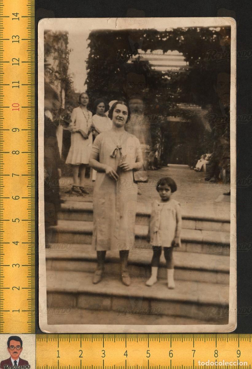 Fotograf&iacute;a antigua: DOBLE EXPOSICI&Oacute;N FANTASMAL - MADRE NI&Ntilde;A APARICI&Oacute;N FANTASMA - FOTOGRAF&Iacute;A ANTIGUA ART&Iacute;STICA A&Ntilde;OS 20